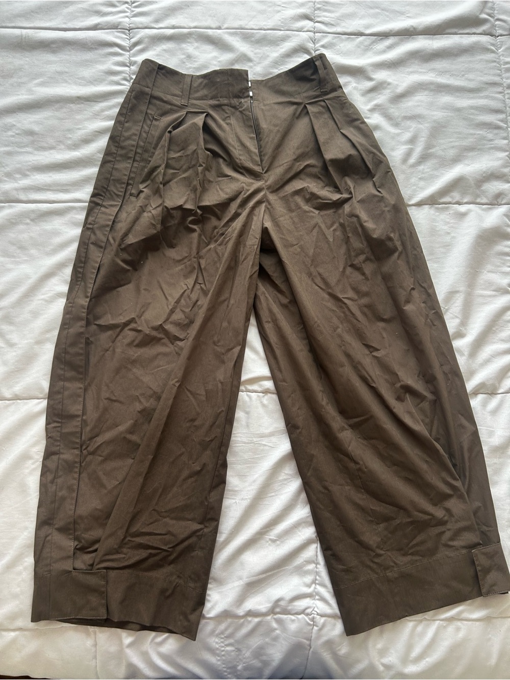 COS Cotton Barrel Utility Pants